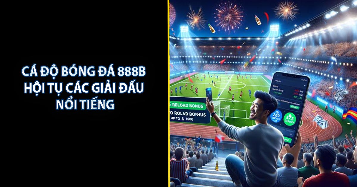 Cá độ bóng đá 888B hội tụ các giải đấu nổi tiếng